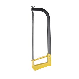 Epsilon Hacksaw Frame- ET1197| Zinc Alloy Steel Frame with Ergonomic Grip| Light-Weight And Durable, Ideal For DIY, Home Improvement, General Repairs, Maintenance| Compatible with 300 MM High Alloy Steel Blade| Black and Yellow