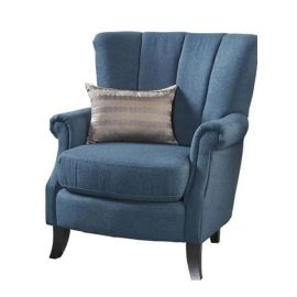 Mab Modern Contemporary Armchair Blue 1 Seater 100x80x80