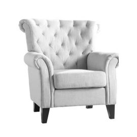 Modern Armchair White 1 Seater 90x80x91