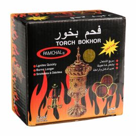 FAKHER RED BAKHOOR CHARCOAL-80 PCS