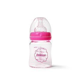 Fissman-  Feeding bottle with wide neck 120 ml (borosilicate glass)