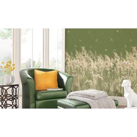 Affresco Design Art Wallpaper - Field with tall grass  - Width 135cm