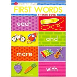 First Words Sticker Book