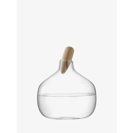 Float Decanter & Oak Stopper 1.3L Clear 