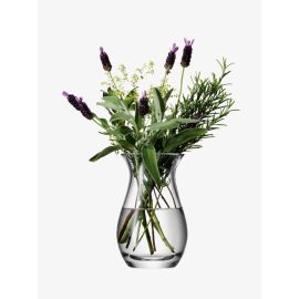 G584-18-301 Flower Posy Vase H17.5cm Clear