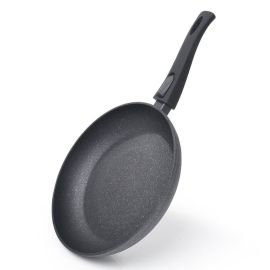 Fissman Frying Pan With Detachable Handle 4 Layered Platinum Coated Non Stick Black 26x5.2cm