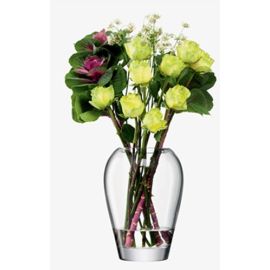 Flower Garden Bouquet Vase H25cm Clear