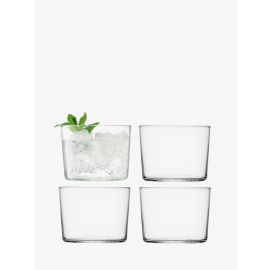 Gio Tumbler 220ml Clear x 4