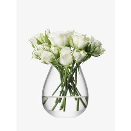 Flower Mini Posy Vase H9.5cm Clear