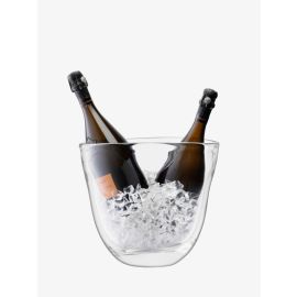 Celebrate Dual Champagne Bucket H27cm Clear