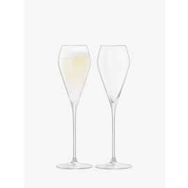 Wine Prosecco Glass 250ml Clear x 2