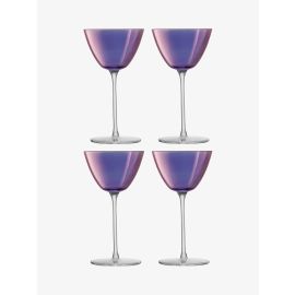 urora Martini Glass 195ml Polar Violet x 4