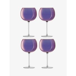 Balloon Glass 680ml Polar Violet x 4