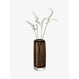 Melt Vase 34cm Mushroom Brown