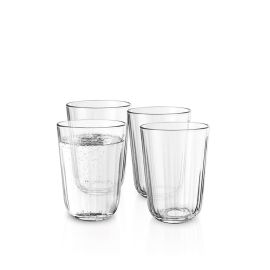 4 Facet tumblers 34cl