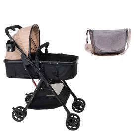 Uniqoo 5 Khaki - Portable Pram