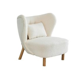 Hayu Chair in Wooden Frame, lounge chair/elbow chair