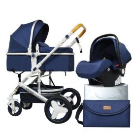 High landscape 3 in 1 baby car two way baby stroller