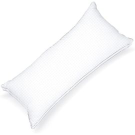 Hotel Linen Klub 100% Cotton Down Alternative Luxury Full Body Pillow w/double piping- Size: 45 x 100cm