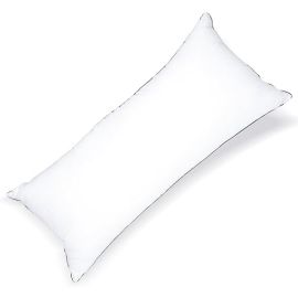 Hotel Linen Klub 100% Cotton Down Alternative Luxury Full Body Pillow w/single piping