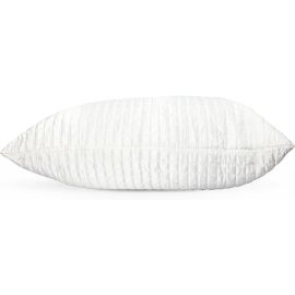 Hotel Linen Klub DEYARCO Glofresh Quilted Box Pillow Queen (50 x75cm)- 700grams Soft Fiber Filling, 125GSM Microfiber Satin Fabric,Soft and Glossy Finished