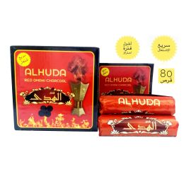 HUDA OMANI BAKHOOR CHARCOAL-80 PCS