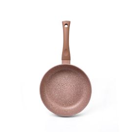 Fissman Deep Frying Pan 20x5.5cm Latte Series With Induction Bottom And Non Stick Coating TouchStone