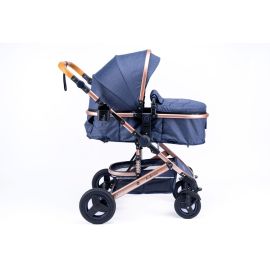 Belecoo 5 Blue - 3 in 1 Lite Pram