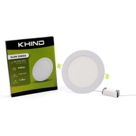 KHIND 18W 8-inch LED Ceiling Light Panel, Round, Cool Day White