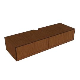 Klaus Wall Mounted TV Unit, Entertainment unit, TV Cabinet 120 cms