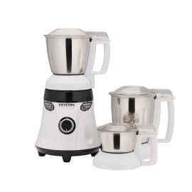 3-in-1 Mixer Grinder, 3 Speed Control Mixer, KNB6188 | 3 Stainless Steel Polished Jar Set | Razor-Sharp Blades | Sensor Lockable Polycarbonate Jar Lid | Overheat Protection