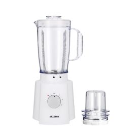 2-in-1 Unbreakable Jar Blender, 1.5L Jar, 400W, KNB6207 | 2 Speed & Pulse Function | Small Grinder | Blender for Smoothies