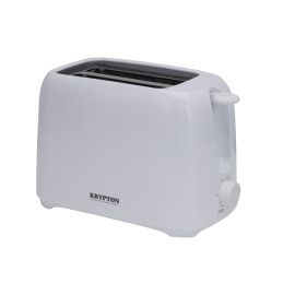 Krypton Bread Toaster|KNBT6194N|700W|2 Slice Slot Bread Toaster| Adjustable Browning Control| Central Lift| Removable Crumb Tray| Cord Storage Function|2 Years Warranty| White