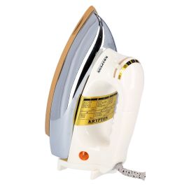 Krypton KNDI5216 Heavy Weight Dry Iron - Automatic Dry Iron, 60 Microns Teflon Plated, Durable Heavy Weight Iron Box| Auto Shut Off, Temperature Setting Dial, Overheat Protection test 2