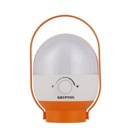 Krypton Rechargeable Emergency Lantern | 8-10 hours Charging Time | KNE5022N| Rechargeable Lithium Battery| Lightweight and Compact Design| Easy to Carry| Perfect for Camping and Hiking| Light Dimmer Function| USB Charging