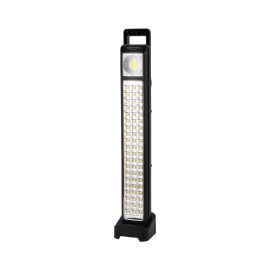 Krypton LED Emergency Light- KNE5182/ Energy Efficient Design, Super Bright and Long Hours Working/ Compact, Portable and Light-Weight, Perfect for Indoor and Outdoor Use, with Stand and Handle/ Black,