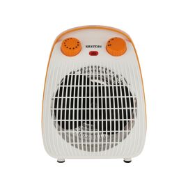 Krypton Fan Heater- KNFH1736| High Performance Fan with 3 Modes, Adjustable Thermostat and Instant Heating| Overheat Protection and Power Indicator Light| Perfect for Heating Homes, Offices, Small Living Spaces, Etc