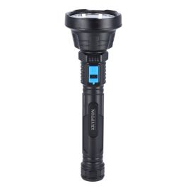 Rechargeable LED Flashlight, CREE LED, KNFL5164 | ABS Body | 6800mAh Lithium-Ion Battery | Aluminium Alloy Light Reflector Cup | 5000m Distance Range