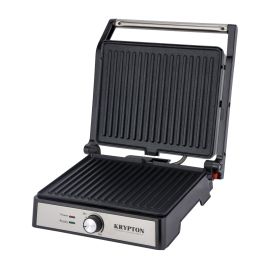 Krypton 4 Slice Grill Maker, 2000W Power, KNGM6359 - 180 Open Design, Temperature Control, Overheat Protection, Cool Touch Safe Handle, Floating Hinge System