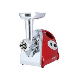 Krypton Meat Grinder - Electric Meat Mincer with Reverse Function 2000W 3 Metal Cutting Plates Accessories, Metal Gears, Stainless Steel Blade, Suitable for Cutting Cheese, Veg, Meat