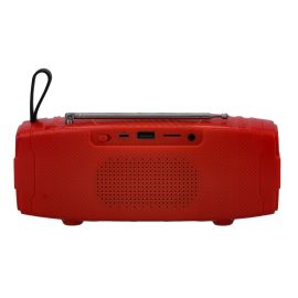 Rechargeable BT Speaker | Portable | TWS Wireless Speakers | Long Hours Playtime | Powerful Bass | TF Card | AUX | USB Playback with RGB Lights | Ideal for Home, Party, Outdoor