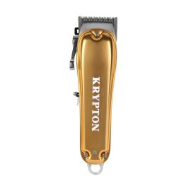 Krypton Rechargeable Professional Hair Clipper- KNTR5293/ with High-Capacity Battery and Fast Charging, 4 Hours Working/ Metal Panel, 4 Adjustable Cutting Length, 8 Different Limit Comb/ Over-Charge and Over-Voltage Protection, Perfect for Home and Saloon