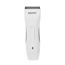 Krypton Rechargeable Trimmer- KNTR5294/ Continuous Working Time of 45 Minutes, 6-8 Hours Charging, Low Noise Operation/ Equipped with Sharp Blades, Perfect for Salon and In-House Styling/ White