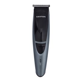 Krypton Rechargeable Trimmer, Working 45 Minutes, KNTR5296 | Portable Design | Sharp Blades for Efficient Cutting | Built-In Rechargeable Battery| 3/6/9/12 Mm Combs