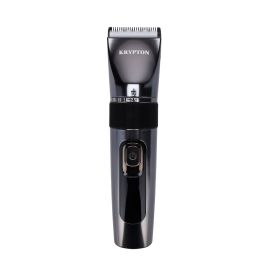 Krypton Digital Professional Hair and Beard Trimmer- KNTR5441| Electric Hair and Beard Trimmer with High Capacity Battery and Ceramic Blades| Includes 6 Comb Attachments with Removable and Washable Blades| Sharp and Fine Adjustment Function| Cord/Cordless