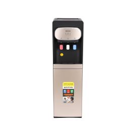 Krypton Bottom Loading Water Dispenser- KNWD6452/ Normal, Hot and Cold Function, Fast Cooling, and 3 Push Taps/ with Safety System and Door Control Systems/ Perfect for Home, School, Apartments, Hostel, Office, etc./ Metallic Rose Gold