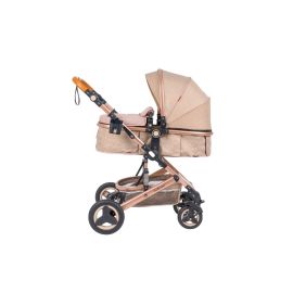 Belecoo 5 Cream - 3 in 1 Lite Pram