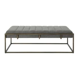 Soldier Lounge Bench, Modern Ottoman/Pouf Bench, Entry way Bench | Large Ottoman Bench for Living Room & Bedroom