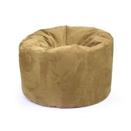 Luxe Decora Pluche Water Repellent Suede Bean Bag with Filling 