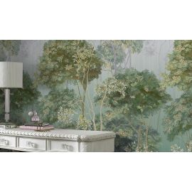 Affresco Design Art Wallpaper - Magical forest  - Width 135cm